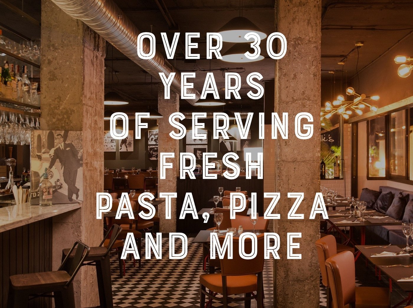 ANY pasta, risotto or pizza, a drink AND a mini-dessert for just 18,50€!