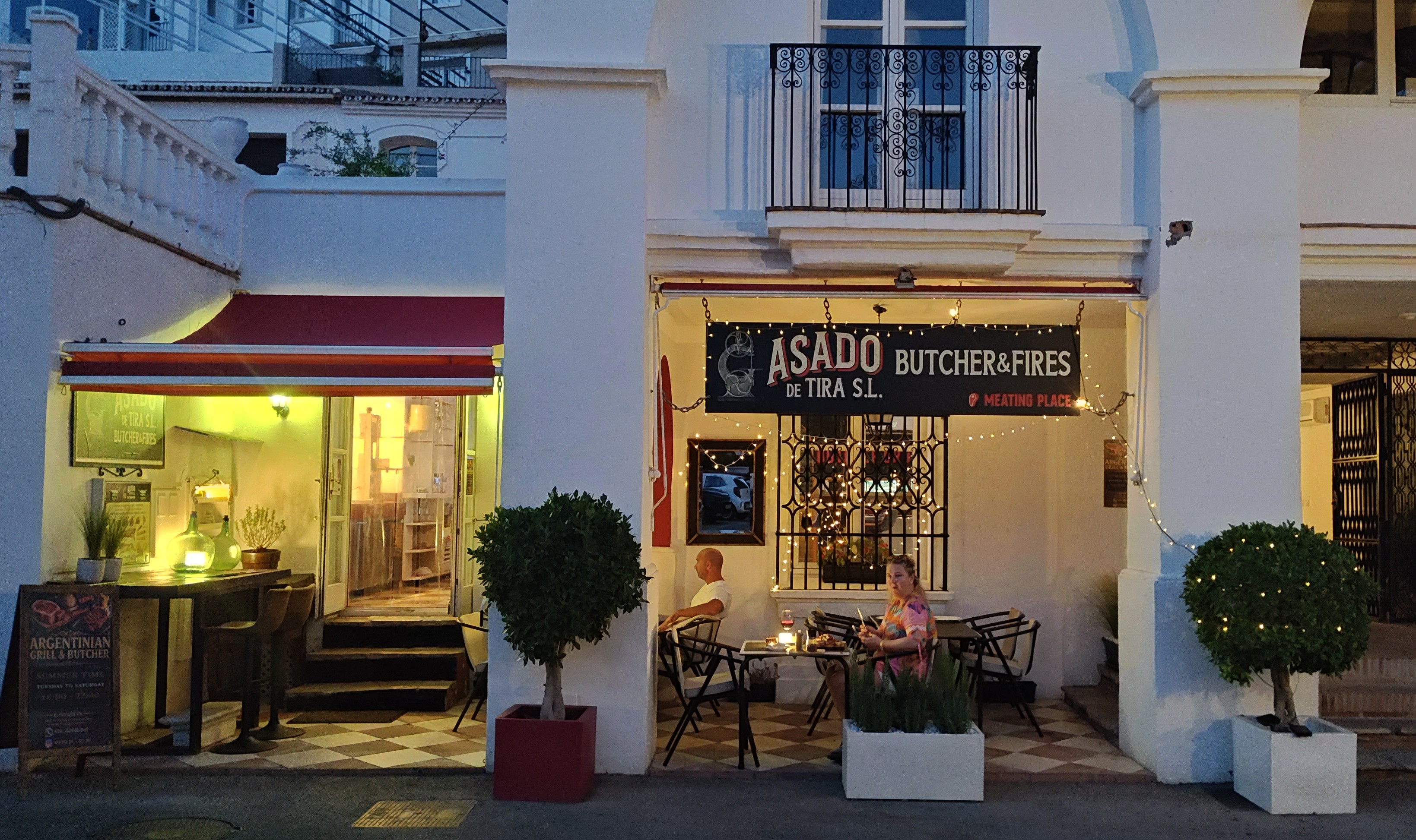 A deluxe Argentinean feast for two people for just €22,50 per person!